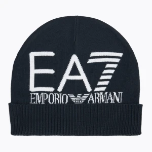 Czapka zimowa EA7 Emporio Armani Mountain Visibility Beanie blue/white