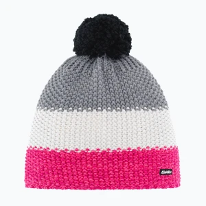 Czapka zimowa Eisbar Star Pompon pink tnged/white/grey