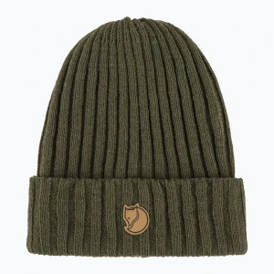 Czapka zimowa Fjällräven Byron Hat dark olive Zielony