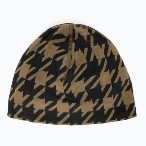 Czapka zimowa Helly Hansen Lifa Merino sepia houndstooth aop Czarny