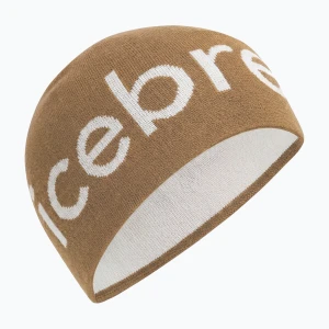 Czapka zimowa icebreaker Merino Icebreaker Beanie cumin / ecru heather Beżowy