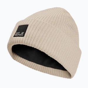 Czapka zimowa Jack Wolfskin Pergamon Beanie oyster Beżowy