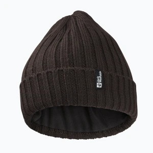 Czapka zimowa Jack Wolfskin Rib Knit peat