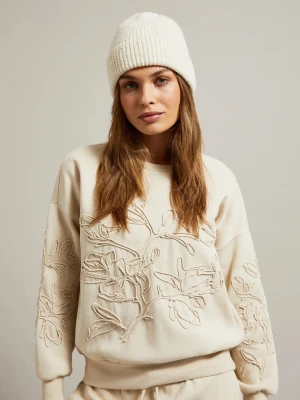 Zdjęcie produktu Czapka zimowa jasnobeżowa Moodo