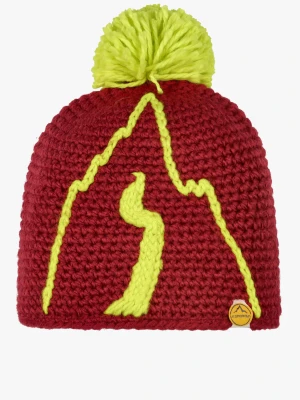 Czapka zimowa La Sportiva Dorado Beanie - sangria/lime punch