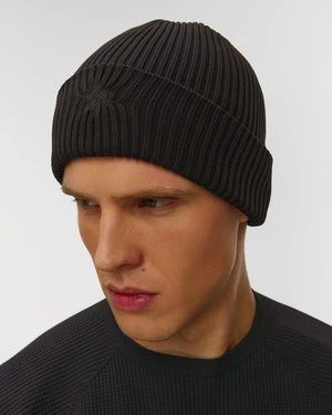 Czapka Zimowa Męska Goldwin Logo Knit Cap Czarna	