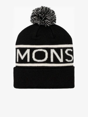 Czapka zimowa Mons Royale McCloud Pom Pom Beanie - black/white