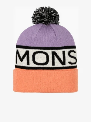 Czapka zimowa Mons Royale McCloud Pom Pom Beanie - lupin/punch/white