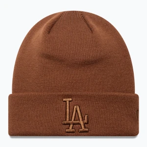 Czapka zimowa New Era Essential Los Angeles Dodgers dark auburn/dark autumn