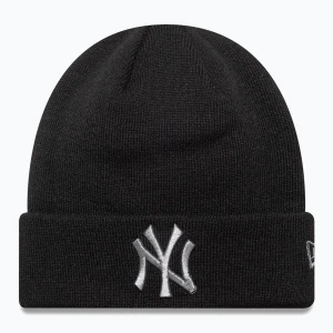 Czapka zimowa New Era Metallic New York Yankees black