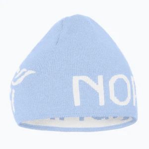 Czapka zimowa NORRONA MerinoUll Logo Beanie allure Norrøna Niebieski