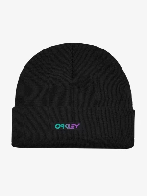 Czapka zimowa Oakley B1B Gradient Patch Beanie - blackout