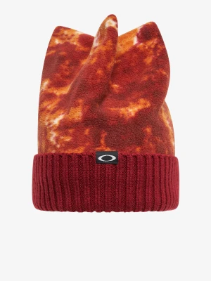 Czapka zimowa Oakley Ellipse Crown Beanie - oxidation print red