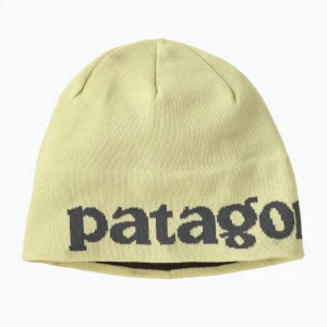 Czapka zimowa Patagonia Beanie logo belwe: vellum green Żółty
