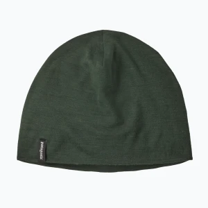 Czapka zimowa Patagonia Overlook Merino Wool Liner Beanie treeline green