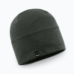 Czapka zimowa Salewa Cristallo Beanie dark olive Zielony