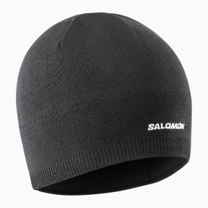 Czapka zimowa Salomon Beanie deep black
