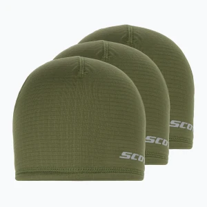 Czapka zimowa SCOTT Fleece Lt Beanie 3 szt. fir green