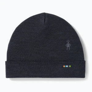 Czapka zimowa Smartwool Merino Reversible Cuffed charcoal Szary