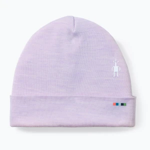 Czapka zimowa Smartwool Merino Reversible Cuffed lavender sky heather Fioletowy