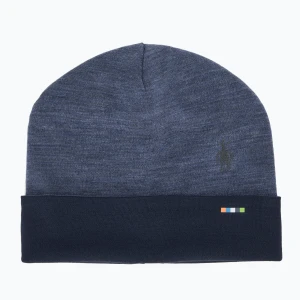 Czapka zimowa Smartwool Merino Reversible Cuffed nightfall blue / deep navy
