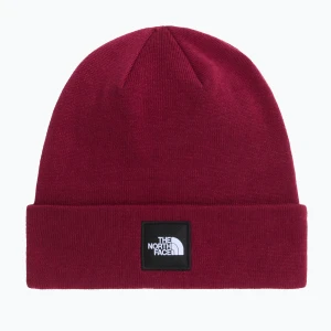 Czapka zimowa The North Face Dock Worker Recycled Beanie burgundy crush Bordowy