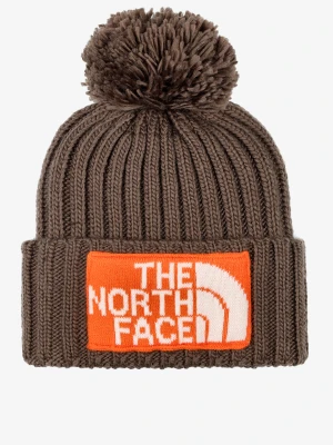 Czapka zimowa The North Face Heritage Ski Tuke - smokey brown/tnf orange