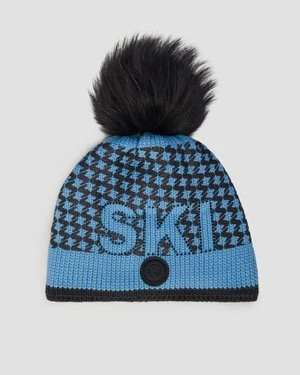 Czapka Zimowa Z Pomponem Damska Sportalm