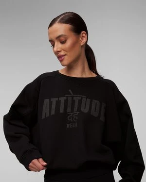 Zdjęcie produktu Czarna Bluza Damska Deha Crop
