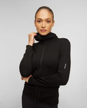 Czarna Bluza Damska Icebreaker Mer 560 Ii Ls Zh