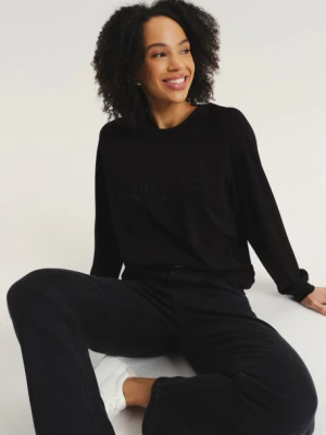 Czarna bluza amour z domieszką wiskozy Greenpoint