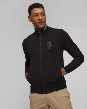 Czarna Bluza Męska Aeronautica Militare