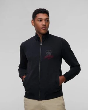 Czarna Bluza Męska Aeronautica Militare