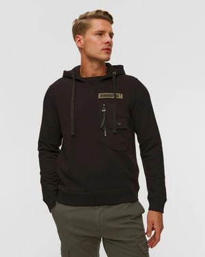 Czarna Bluza Męska Aeronautica Militare