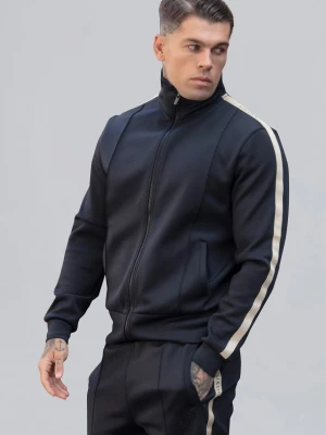 SikSilk Męska Czarna Bluza Treningowa
