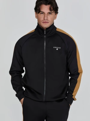 SikSilk Męska Czarna Bluza Sportowa