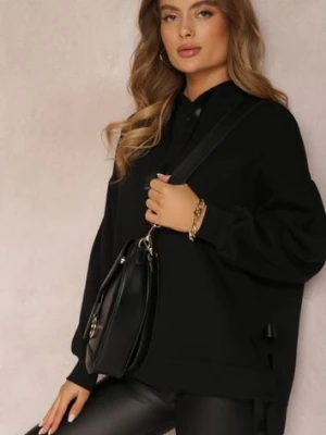 Czarna Bluza Oversize z Kapturem Liiza glo-story