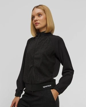 Czarna Bluza Rozpinana Damska Sportalm