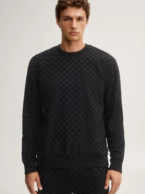 Czarna bluza w kolorze chabrowym JOOP!