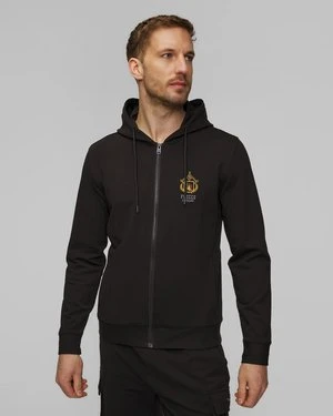 Czarna Bluza Z Kapturem Męska Aeronautica Militare