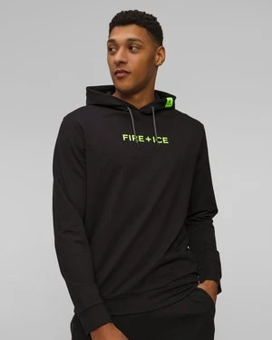 Czarna Bluza Z Kapturem Męska Bogner Fire+ice Cadell