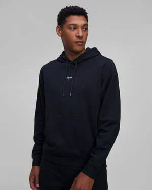 Czarna Bluza Z Kapturem Męska Rapha