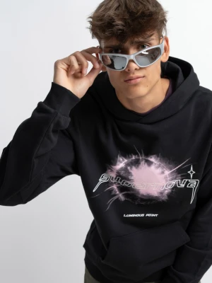 Bluza chłopięca z kapturem z nadrukiem Reporter