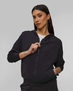 Czarna Bluza Z Modalu Damska Deha