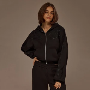 Czarna bluza z motywem tribal House