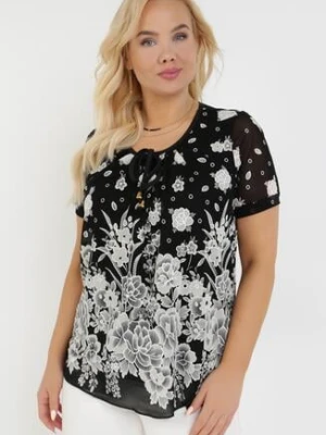 Czarna Bluzka Elilis