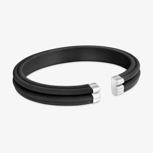 Czarna Bransoleta Ze Stali Tous Man - Tous