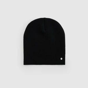 Czarna czapka beanie House