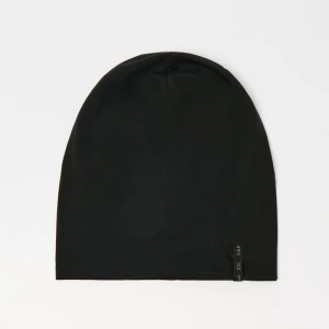 Czarna czapka beanie z naszywką House