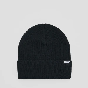 Czarna czapka beanie z naszywką House